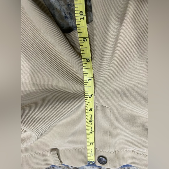 TuffRider Ladies  Ribbed Equestrian riding pants Pull-On Knee leather patch EUC - Picture 7 of 12